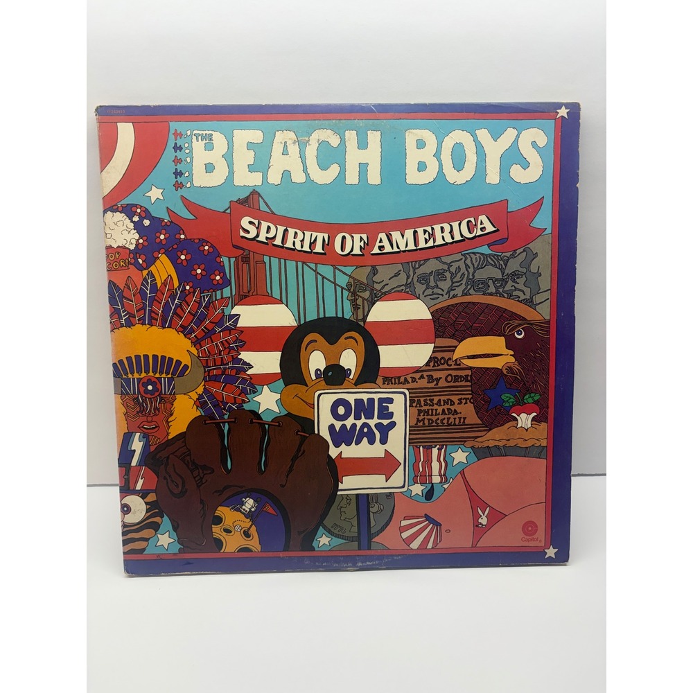 The Beach Boys Spirit of America 1975 2-LP Vinyl Record Vintage Rock Capitol